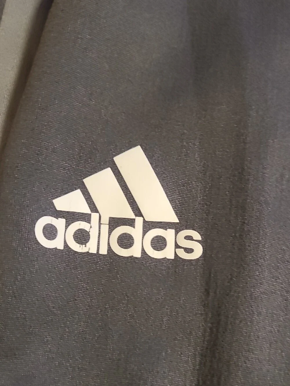 adidas Gray Men's Trackpanks with Light Gray Side Stripe